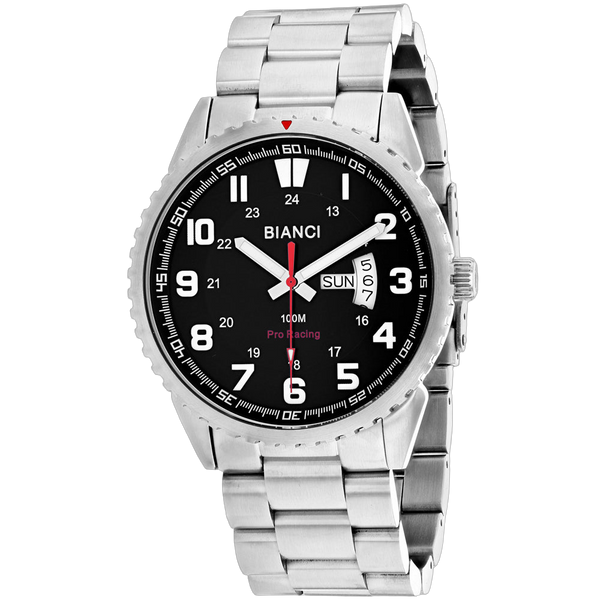 Roberto Bianci Stainless steel case watch in black