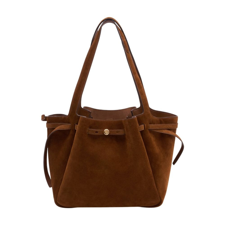 Tory Burch Calfskin tote bag in brown