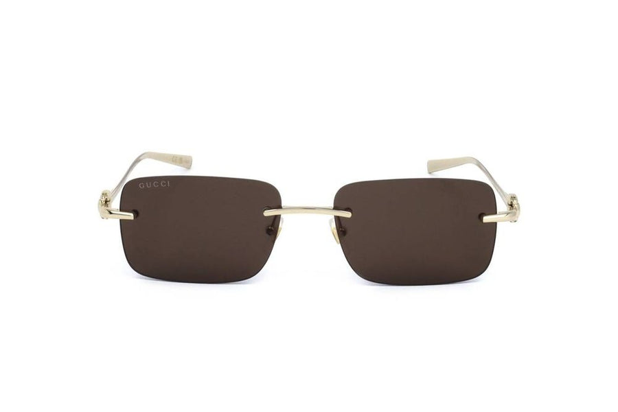 Gucci GG1703S Metal frame sunglasses in gold