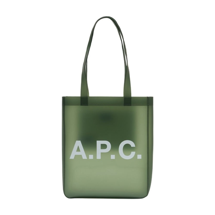 A.P.C. synthetic tote bag in green
