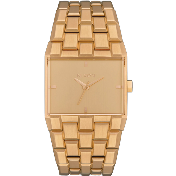 Nixon Stainless steel case watch in gold
