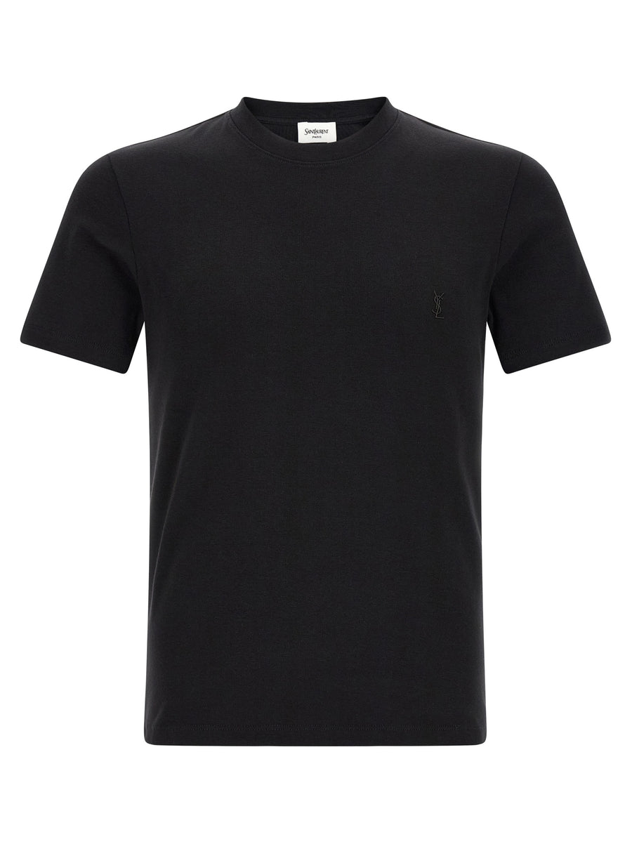 Black Cotton T-Shirt