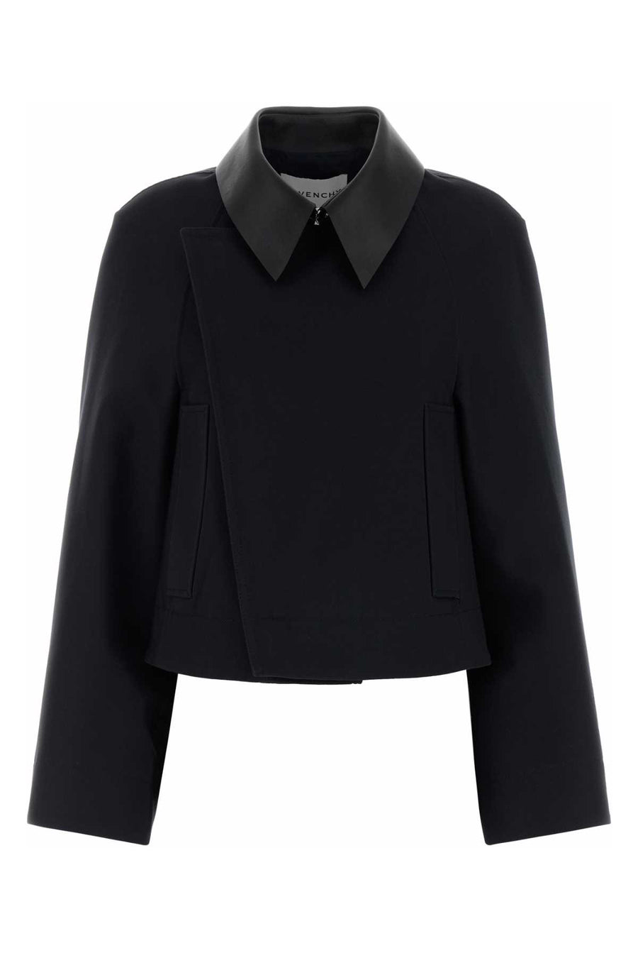 Givenchy Exterior: 76% Cotton 24% Wool; Lining: 100% Cotton jacket in black