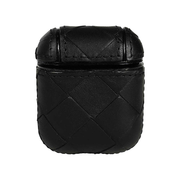Bottega Veneta Leather card case in black