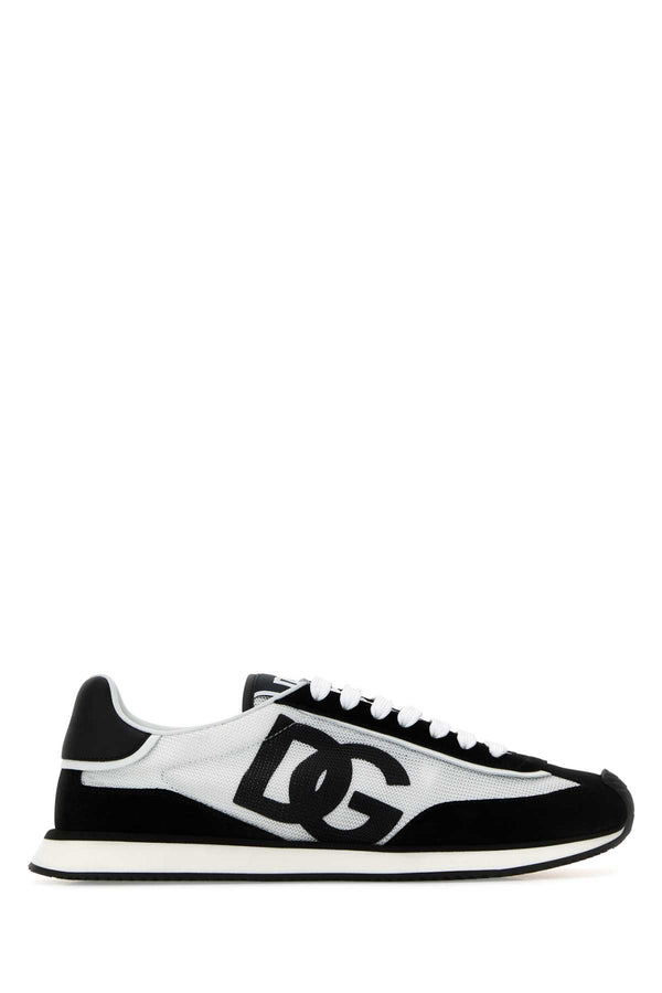 Dolce & Gabbana Exterior: 100% Fabric sneaker in white