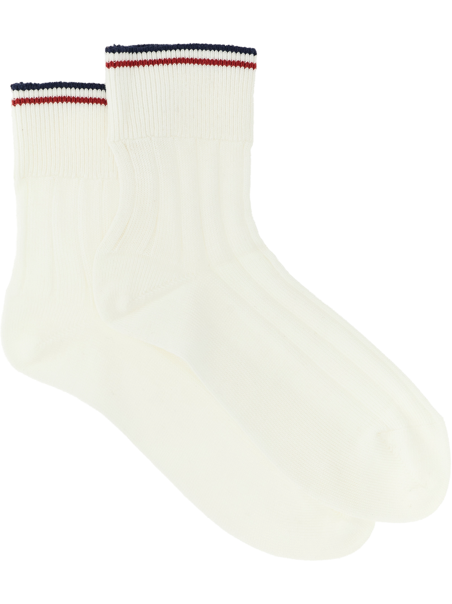 White Cotton Socks Clothing
