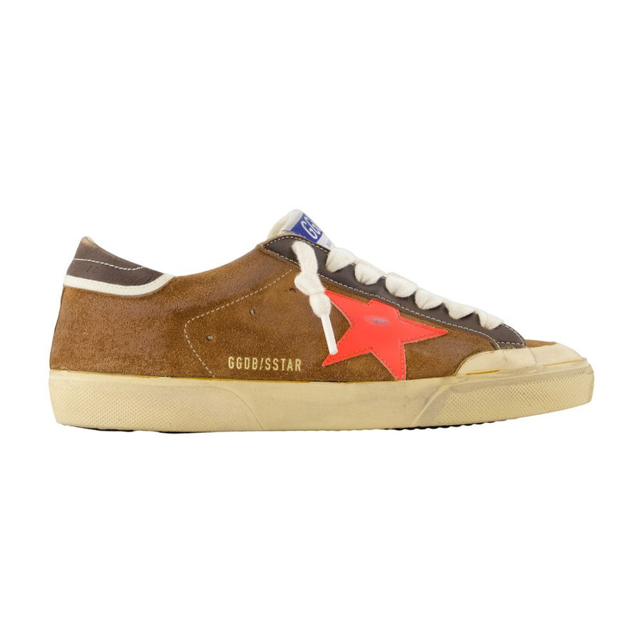 Golden Goose Deluxe Brand Calfskin sneaker in brown