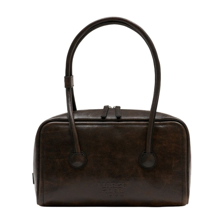 Margesherwood cowhide shoulder bag in brown