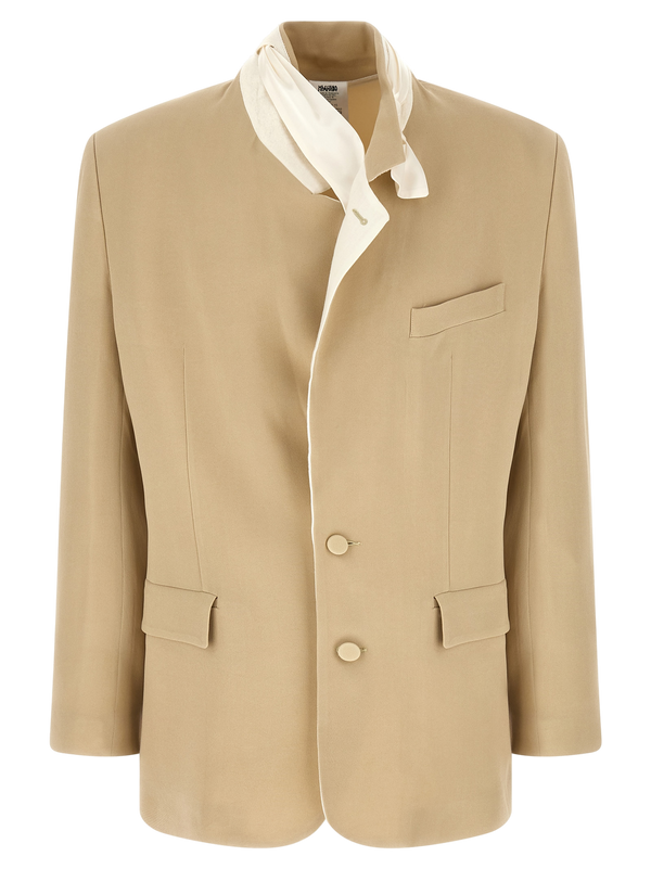Magliano 98% Viscose blazer in beige