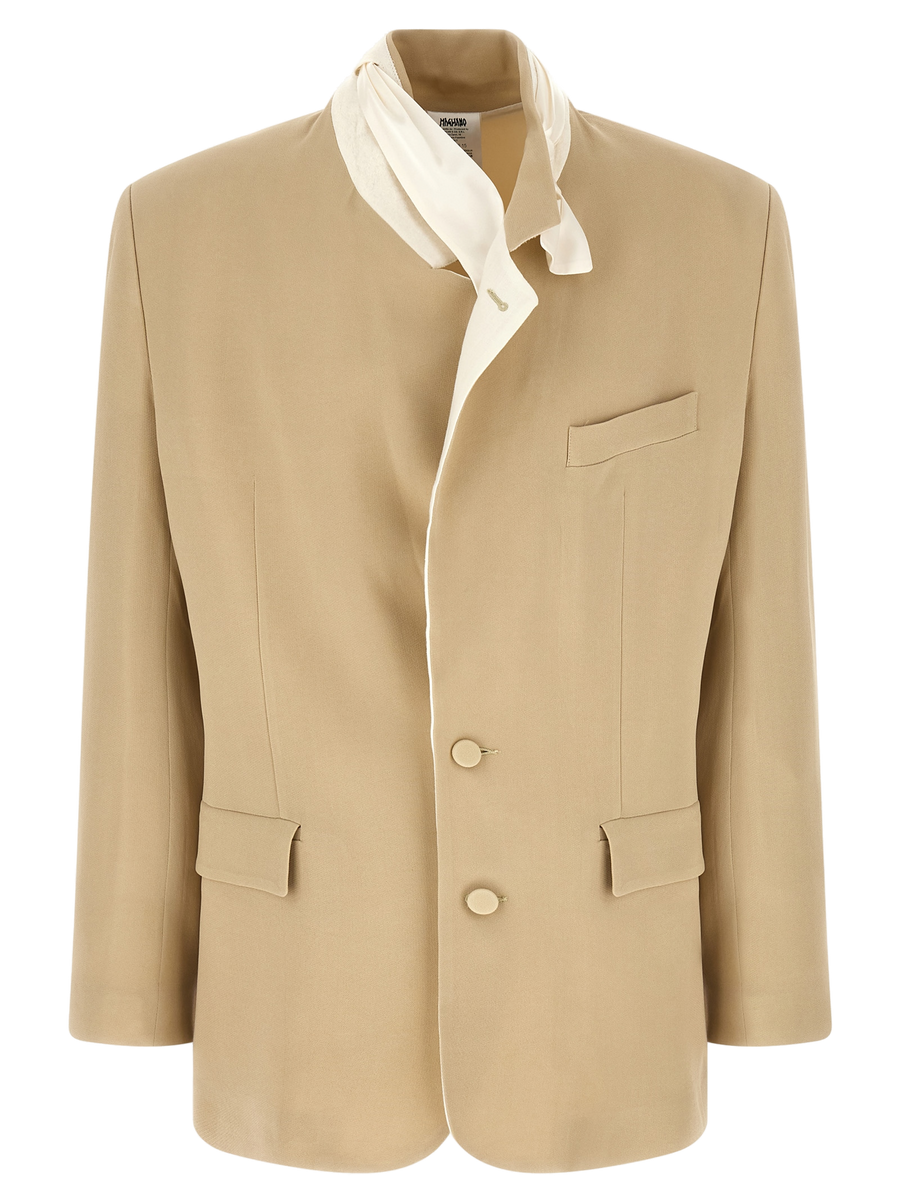 Magliano 98% Viscose blazer in beige