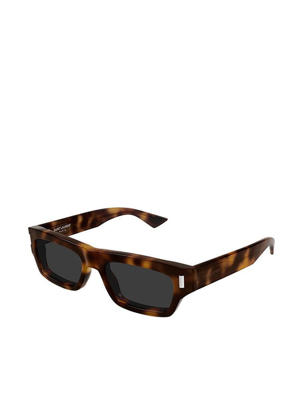 Saint Laurent SL Recycled acetate frame sunglasses in brown
