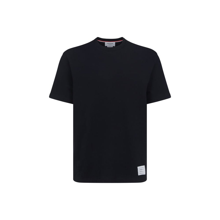 Thom Browne 100% Cotton t-shirt in black