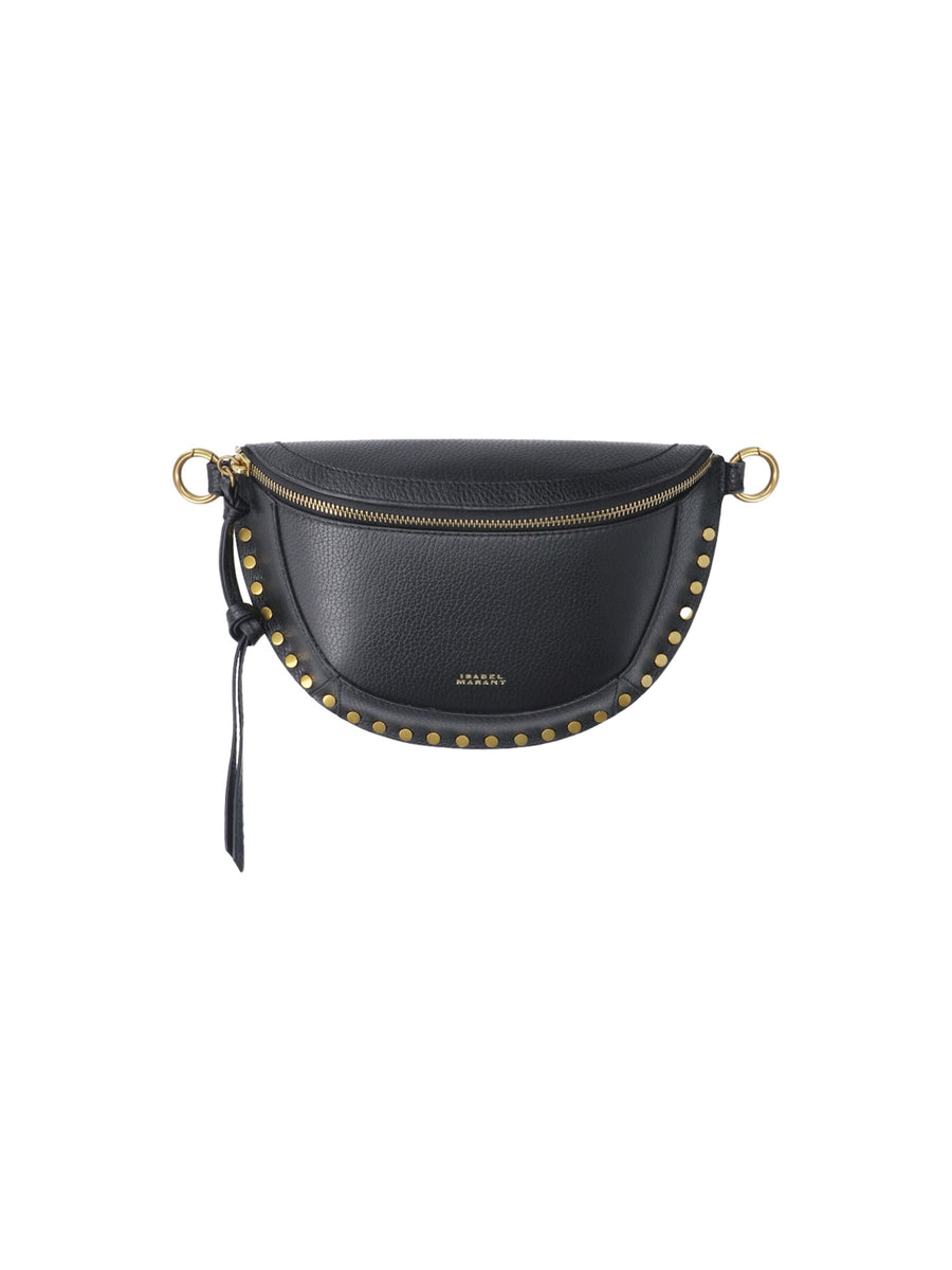 Isabel Marant 100% Cowhide Leather clutch in black