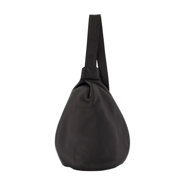 Tuck Sling S Crossbody - Yohji Yamamoto Leather Black Cowhide Bags / Crossbodies