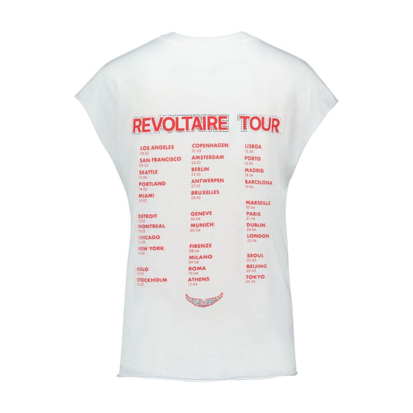 Zadig & Voltaire cotton t-shirt in white