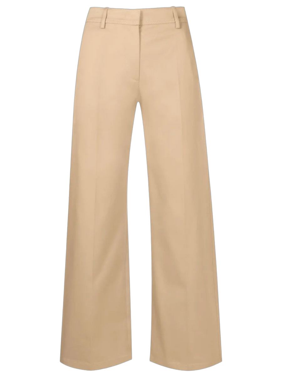 Valentino Stretch cotton trousers in beige