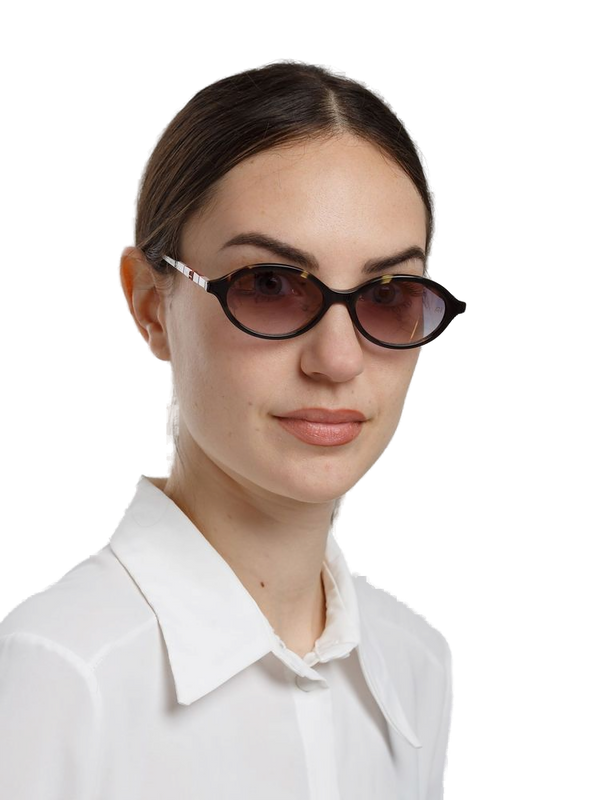 Ana Hickmann AH9539 Acetate frame sunglasses in tortoise