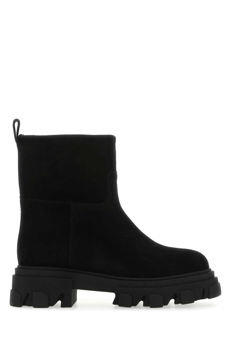 Black Suede Ankle Boots 5000 Stivali