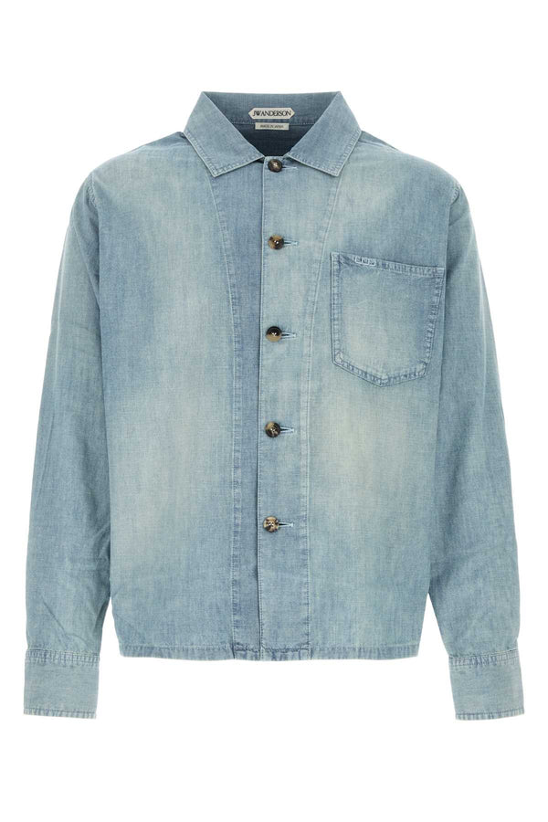 JW Anderson 100% Cotton shirt in blue