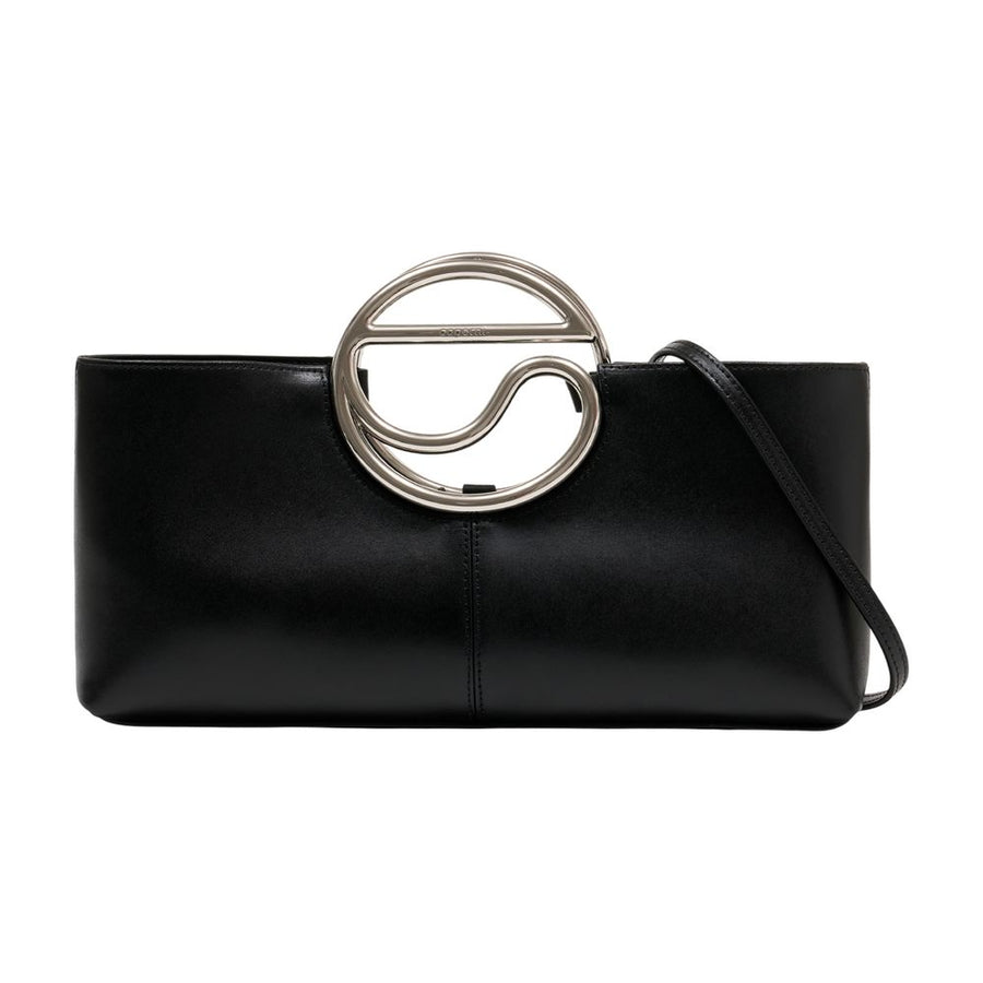 Coperni calfskin clutch in black
