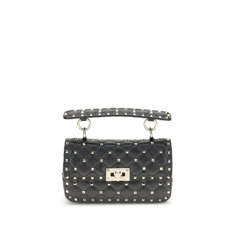 Valentino Garavani 100% Lamb shoulder bag in black