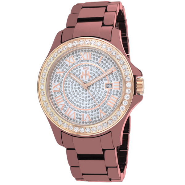 Jivago Ceramic case watch in rose gold