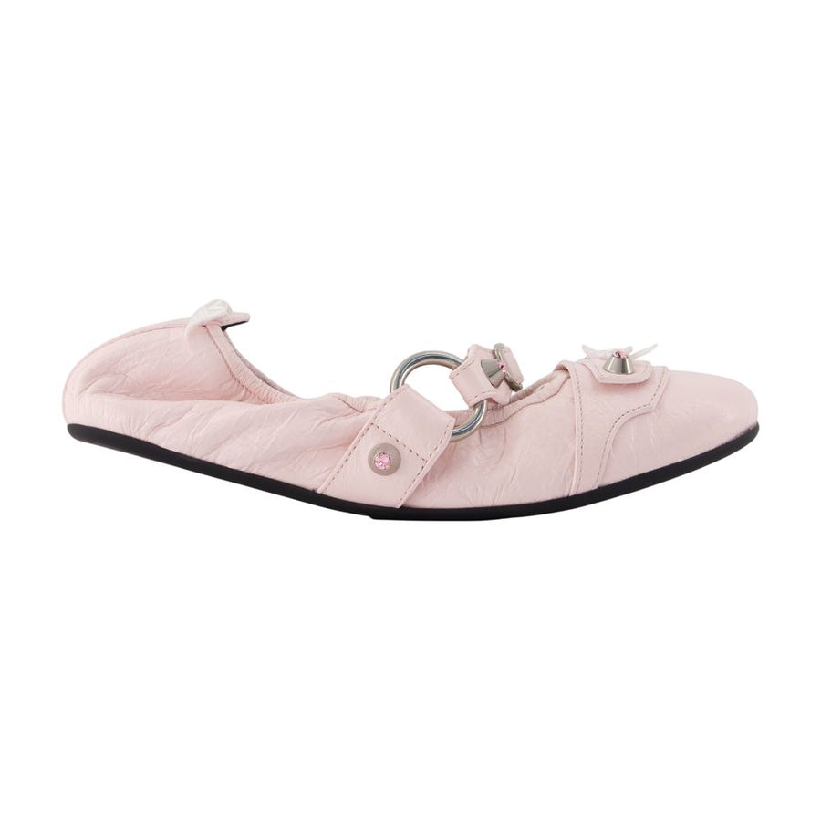 Balenciaga Lambskin ballet flat in pink