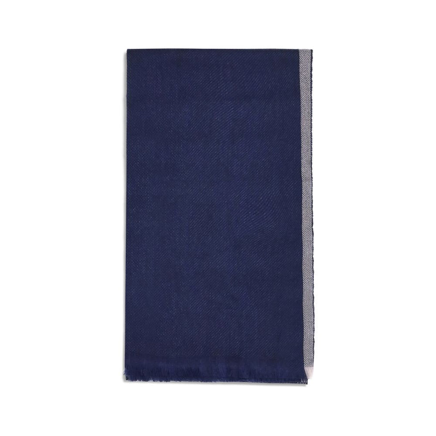 Brunello Cucinelli 20% Cashmere (Kashmir/capra Hircus) scarf in blue