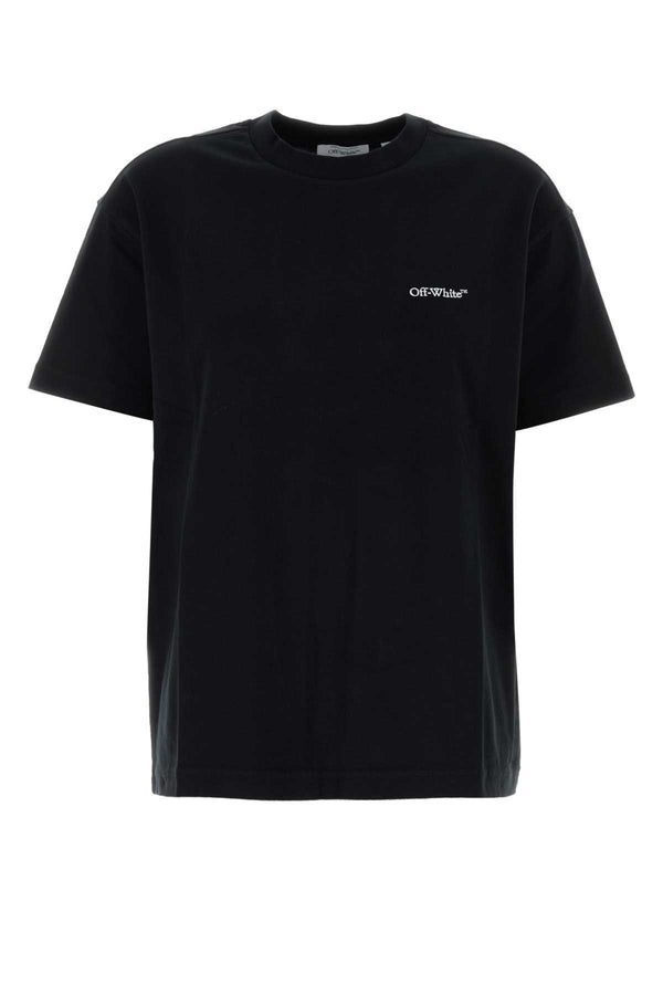 Off-White Arrow 100% Cotton t-shirt in black