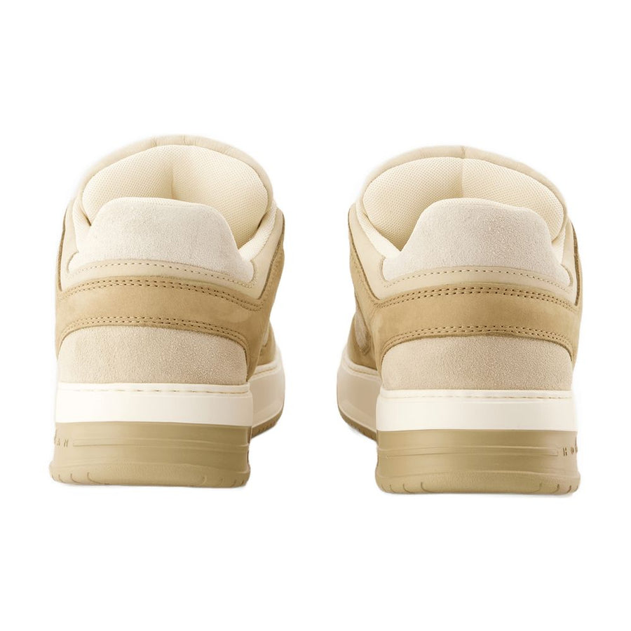 Hogan Calfskin sneaker in beige