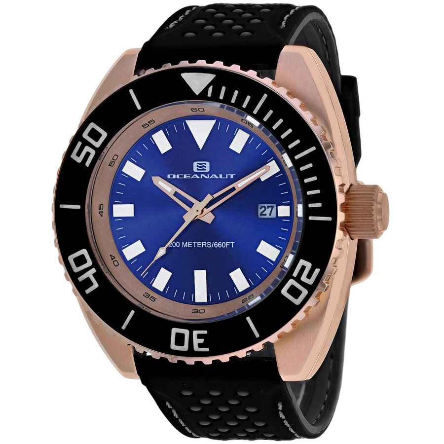 Oceanaut Stainless steel case watch in blue