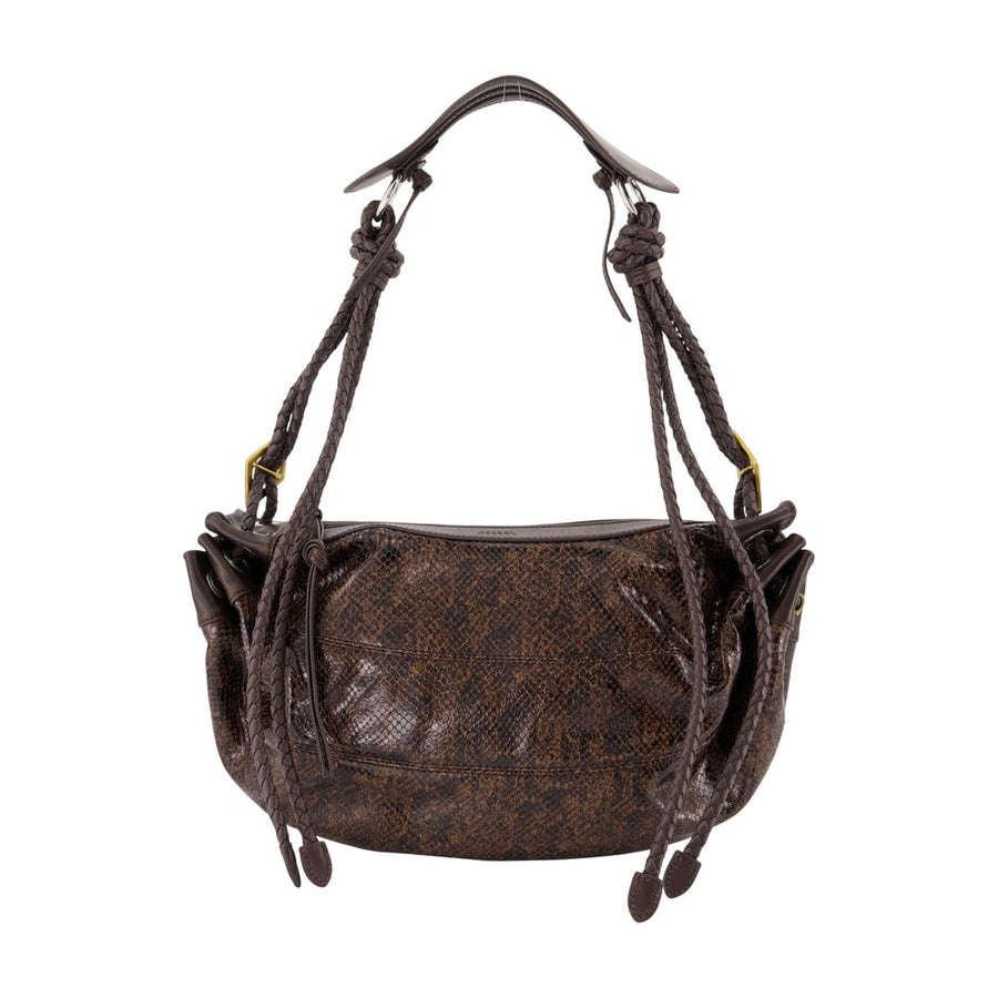 Isabel Marant Calfskin shoulder bag in brown