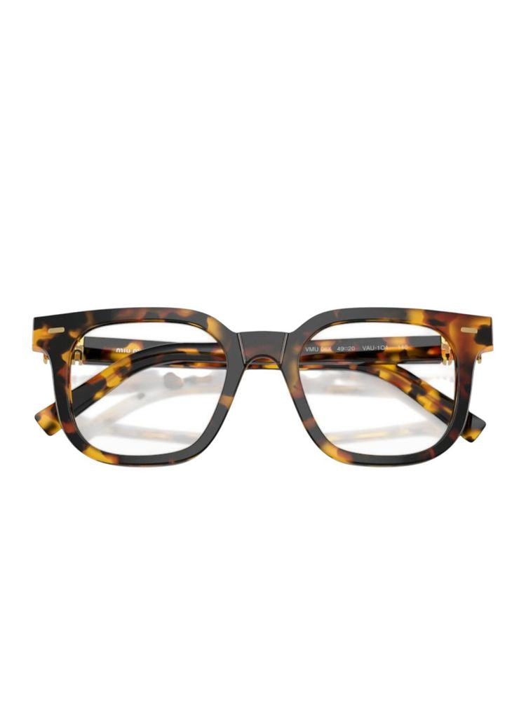Miu Miu 0MU 100% Acetate eyeglasses in havana