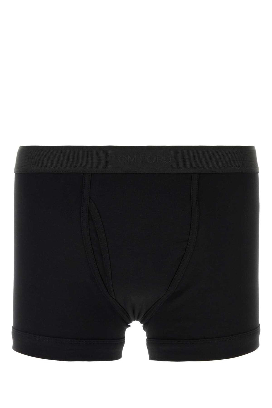 Tom Ford 95% Cotton boxer shorts in black