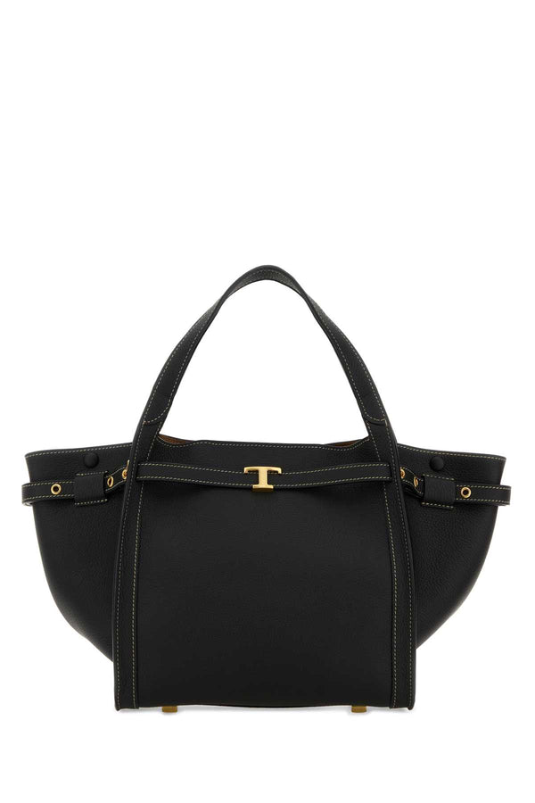 Tod's Exterior: 100% Leather shoulder bag in black