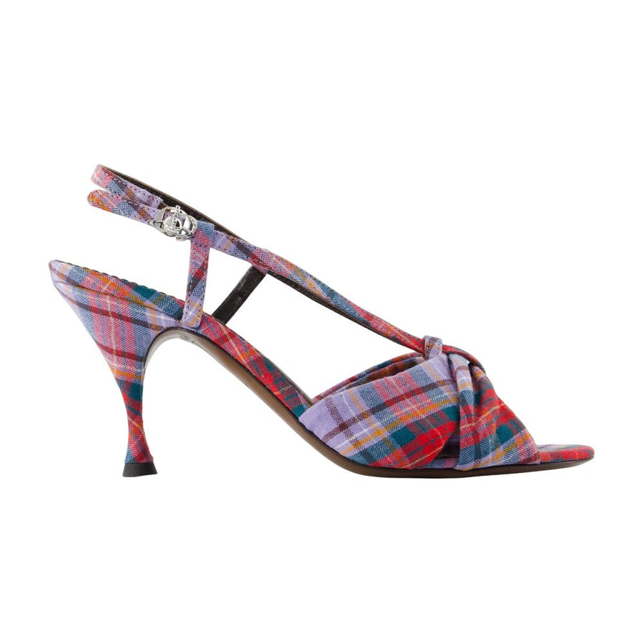 Vivienne Westwood linen pump in multicolor
