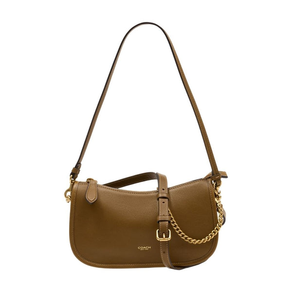 Coach Cowhide shoulder bag in brown