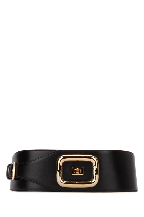Roger Vivier Leather belt in black