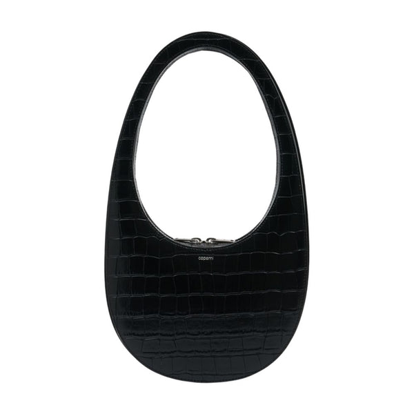 Coperni Calfskin shoulder bag in black