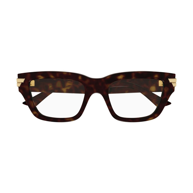 Bottega Veneta Acetate frame eyeglasses in brown