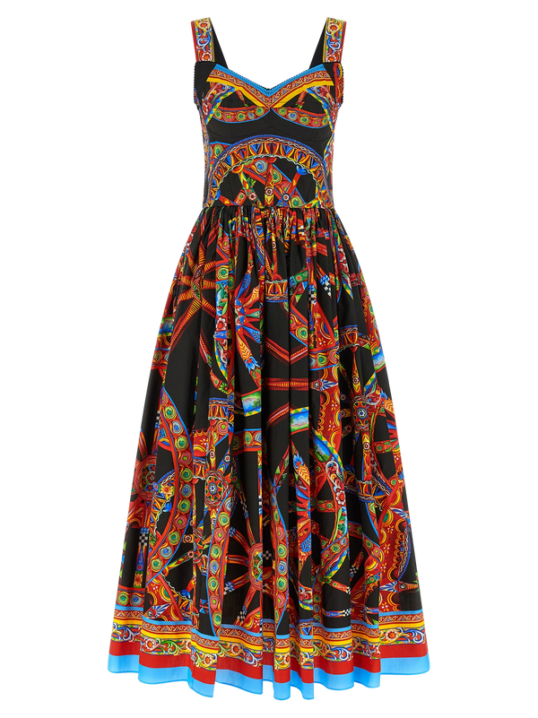 Dolce & Gabbana 100% cotton dress in black