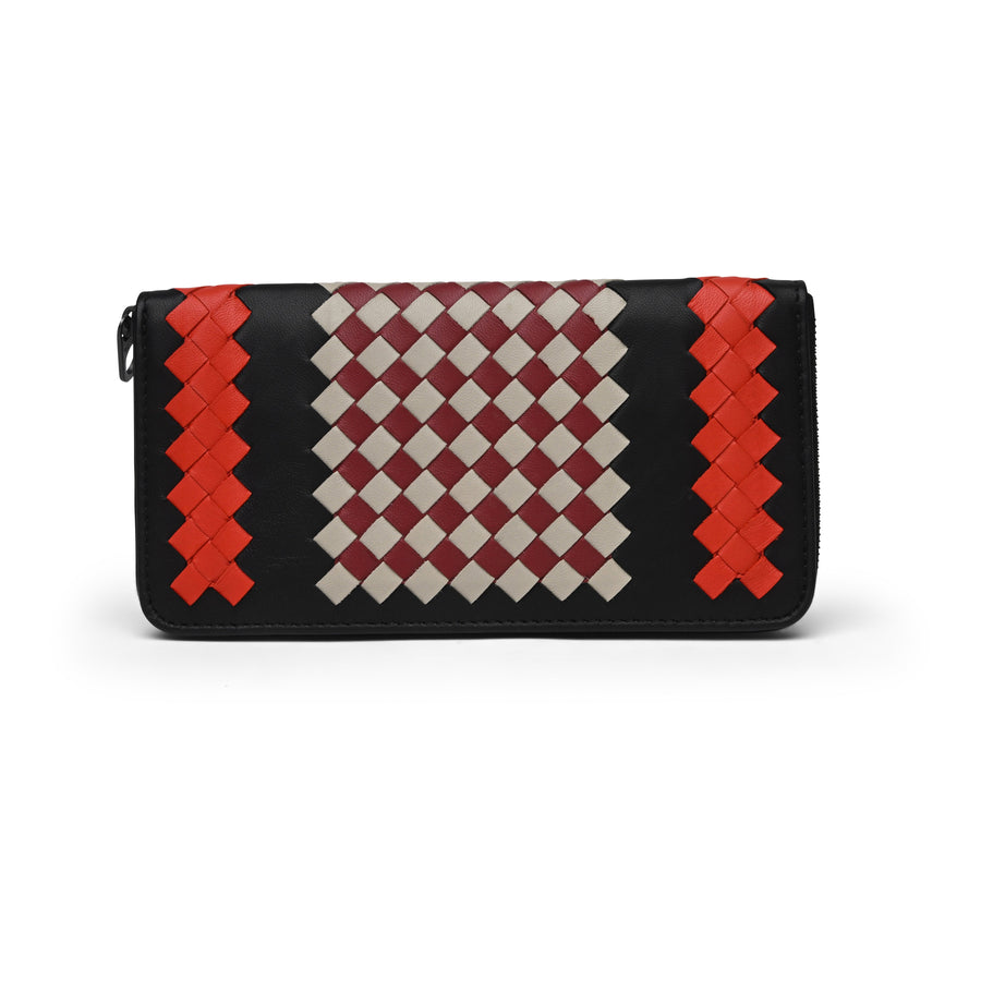 Bottega Veneta Leather wallet in black