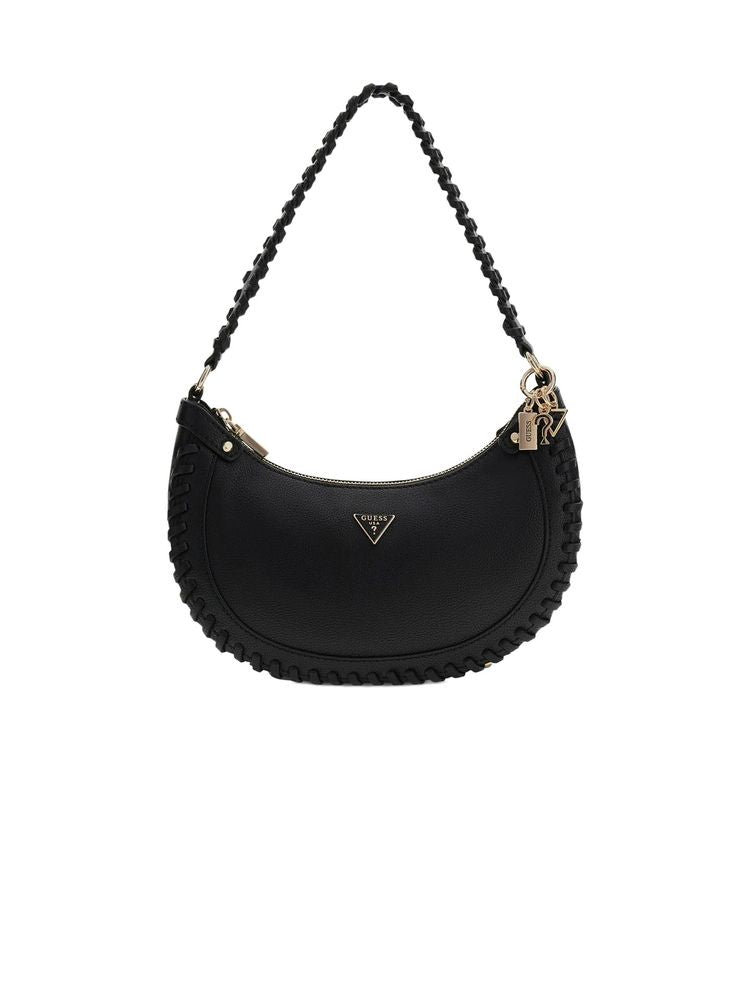 Guess 100% Polyurethane shoulder bag in black