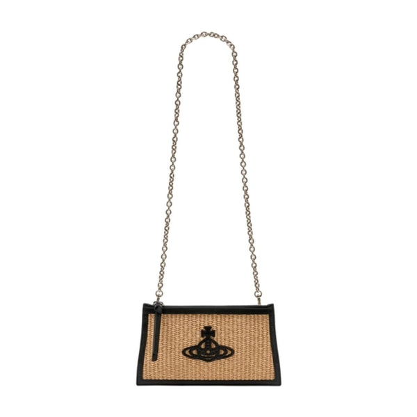 Vivienne Westwood cotton clutch in multicolor