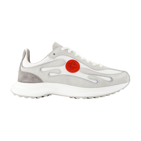 Casablanca Calfskin leather sneaker in gray