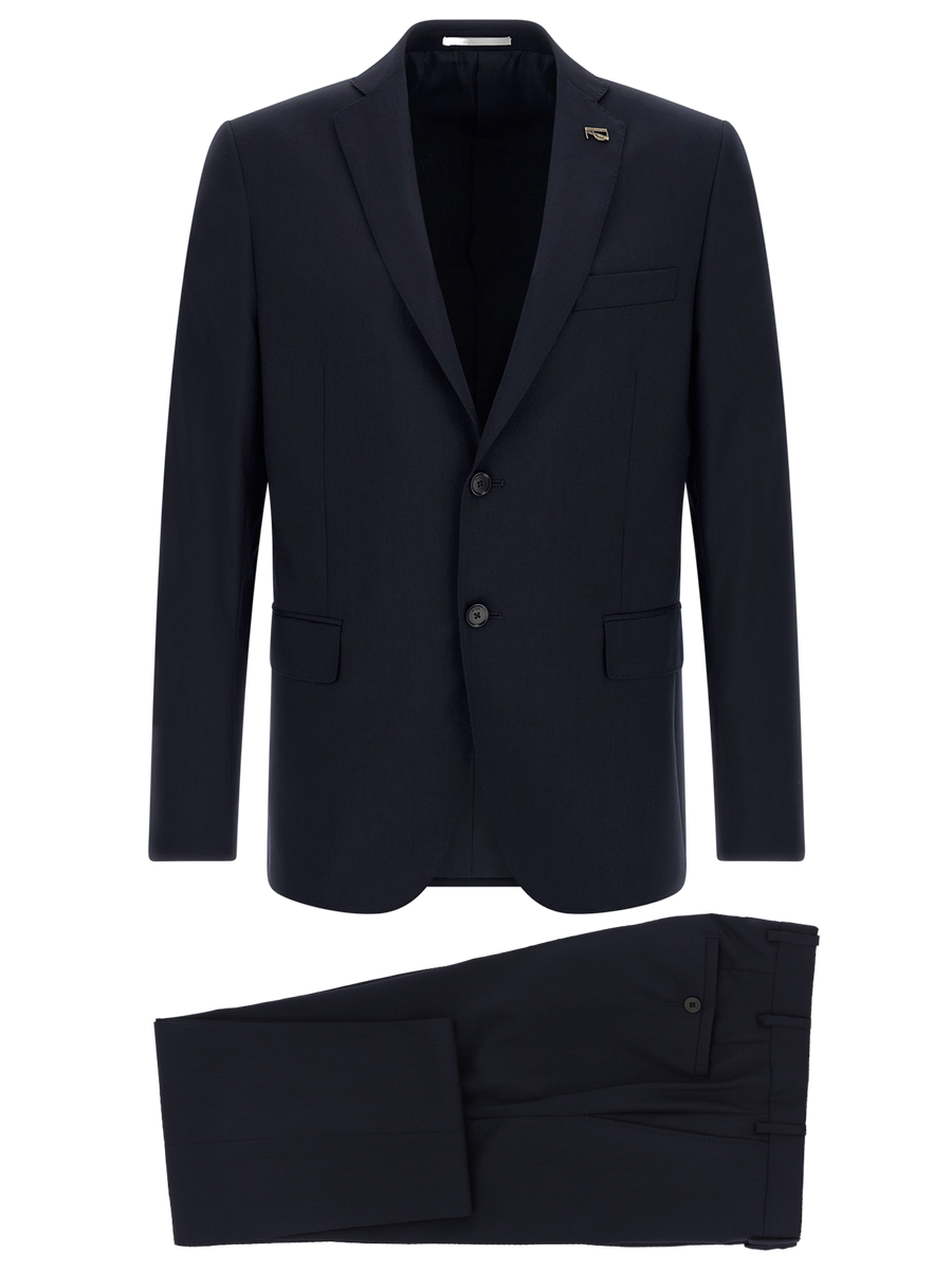 Pal Zileri 100% wool pant suit in navy