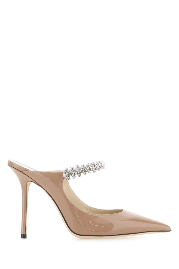 Skin Pink Leather Bing 100 Mules Balletpink Scarpe Con Tacco
