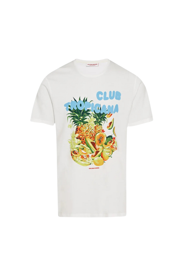 Orlebar Brown 100% Cotton t-shirt in white