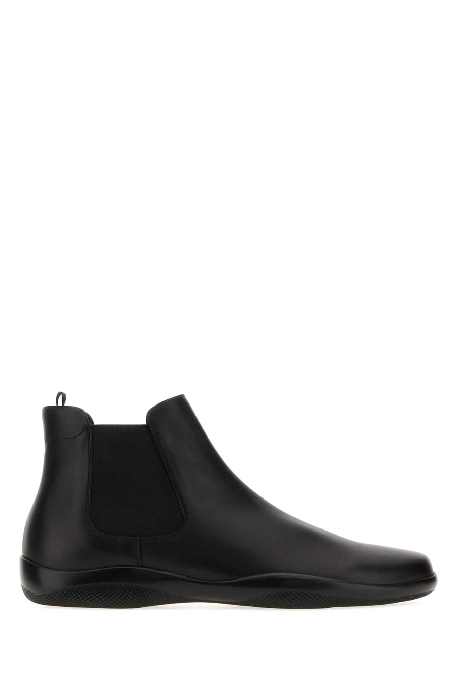 Black Leather Ankle Boots Nero Mocassini