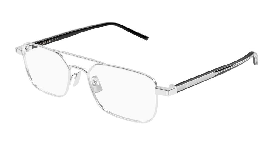 Saint Laurent SL Metal eyeglasses in silver